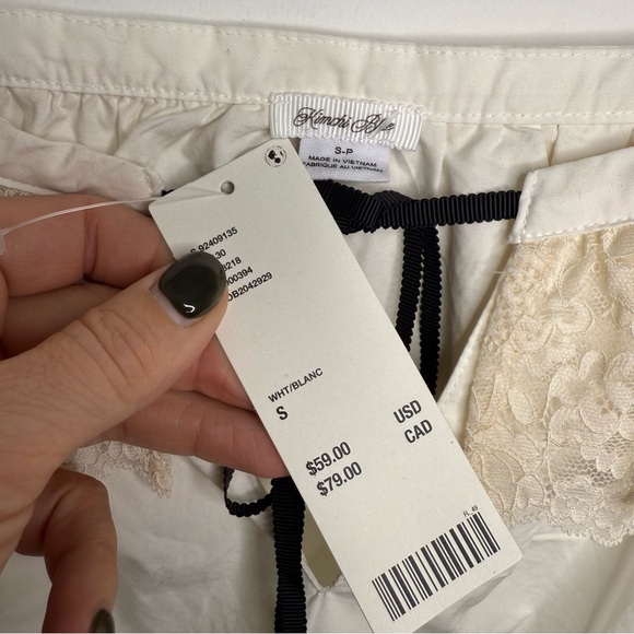 Urban Outfitters Kimchi Blue Rebecca Lace Trim Babydoll Mini Dress S - Picture 3 of 6